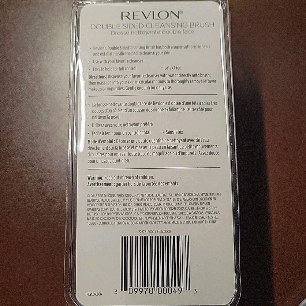 Revlon Exfoliate & Glow Double Sided Cleansing Brush - New in Package - Picture 6 of 6